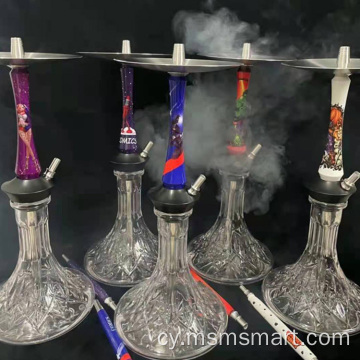 ffasiwn adalya tabak blas shisha gwydr hookah